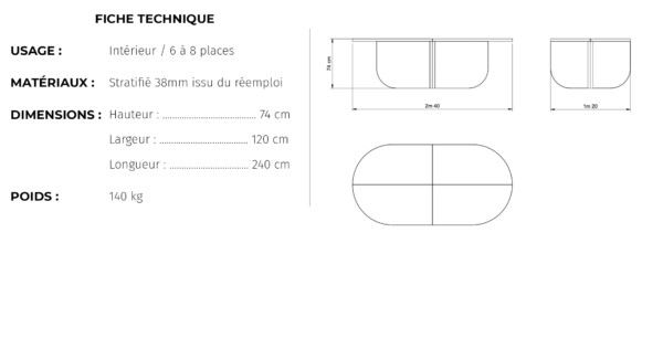 Table TARMAC | MUD – Image 10