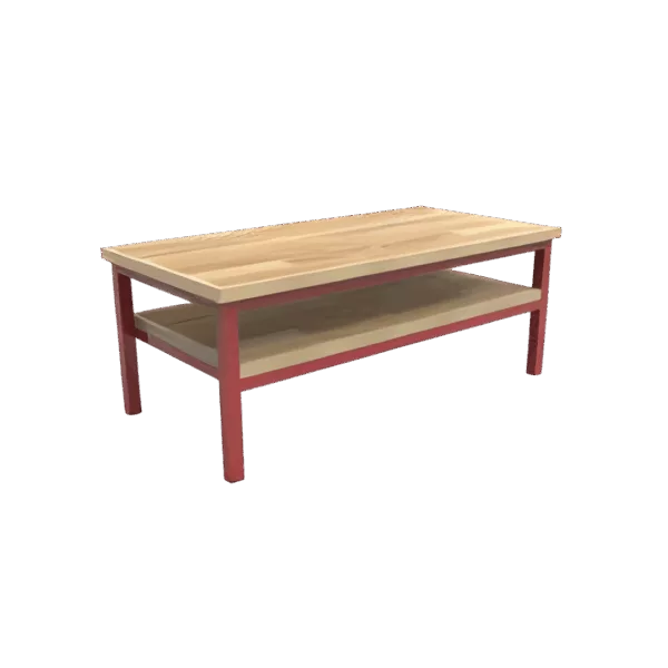 TABLE BASSE HOURRA DOUBLE PLATEAU | SEVE – Image 2