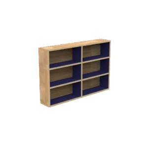 Étagère Basse 6 Cases | SEVE